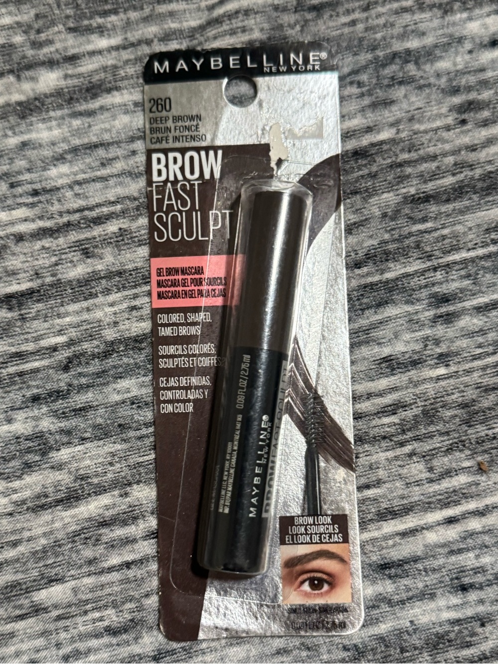 Maybelline Brow Fast Sculpt Gel Mascara - Deep Brown